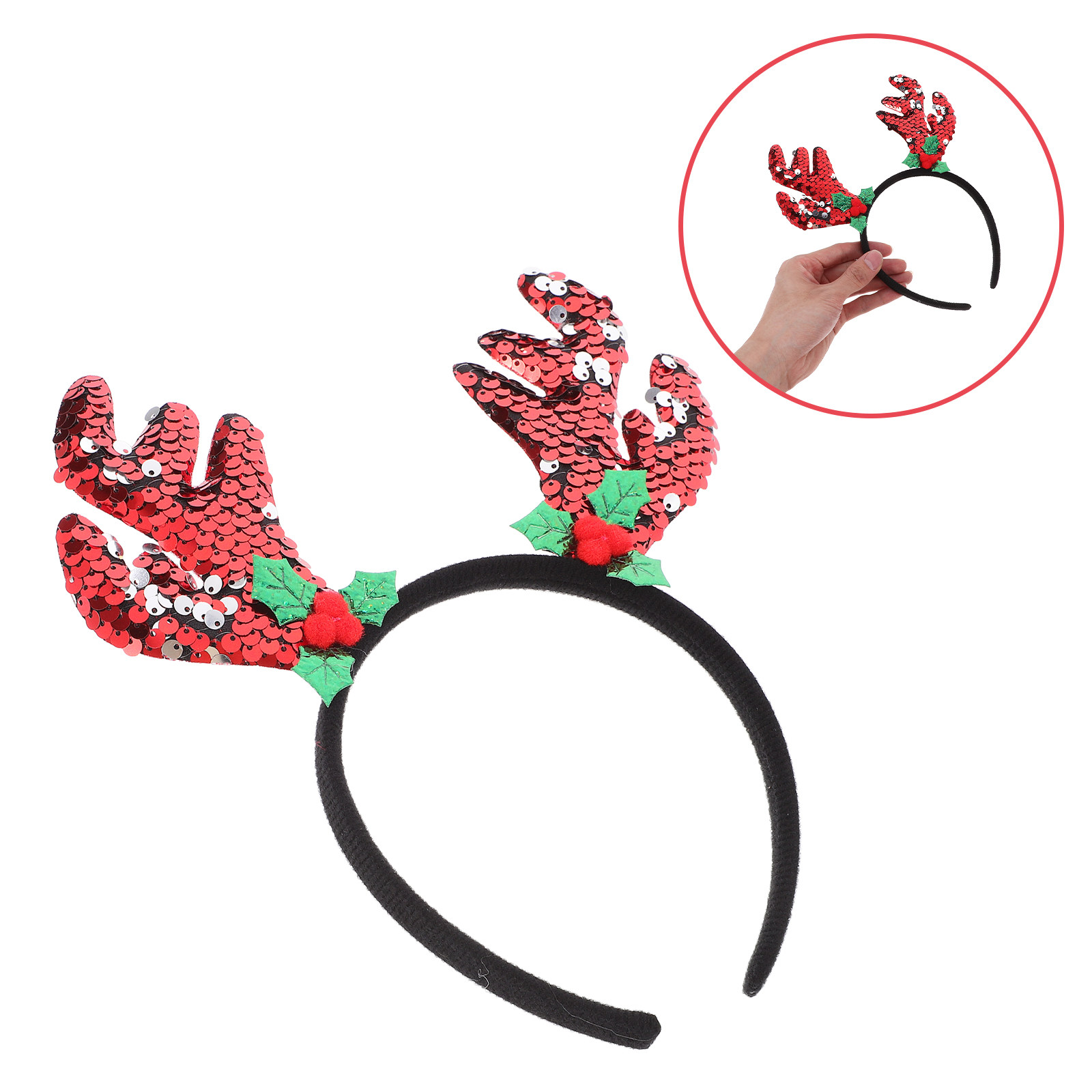 Reindeer Antlers Headband - Diadema de Astas de Reno, Decoración