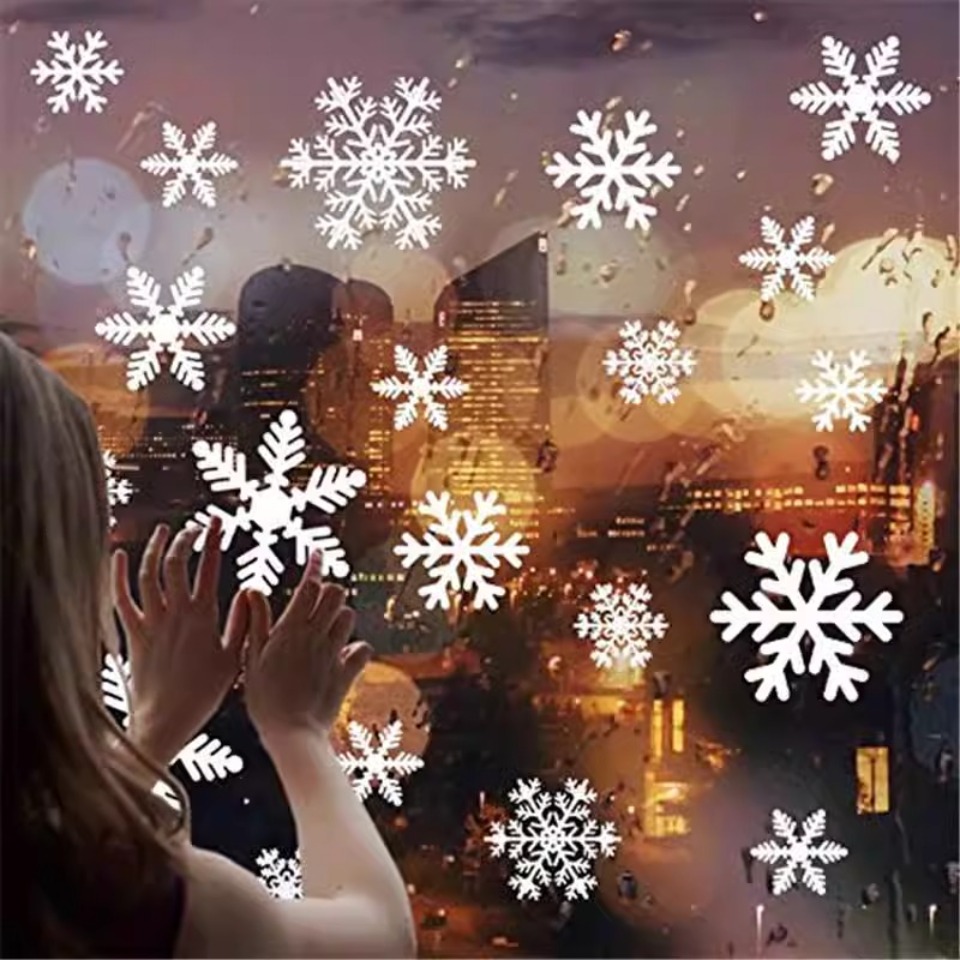 Snowflake Window Decal - 1 Juego de pegatinas para ventana