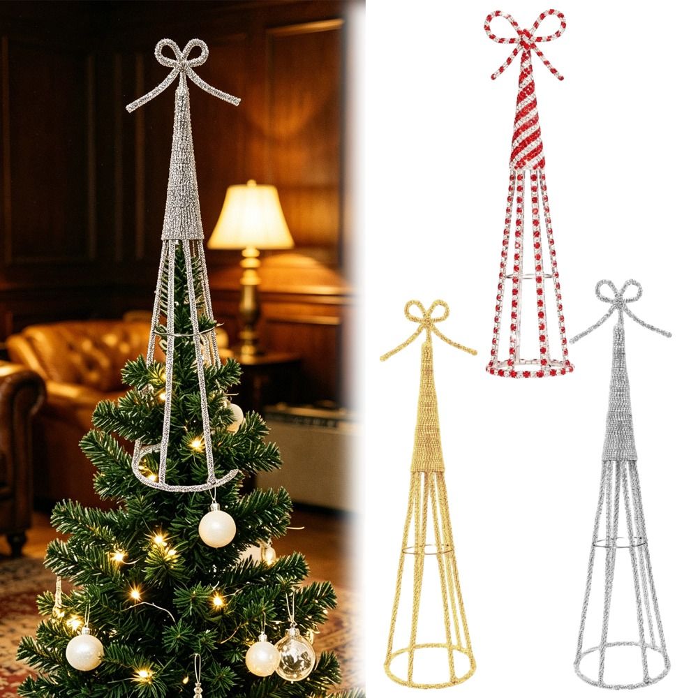 Star Tree Topper - Adorno de Hierro Forjado para Árbol