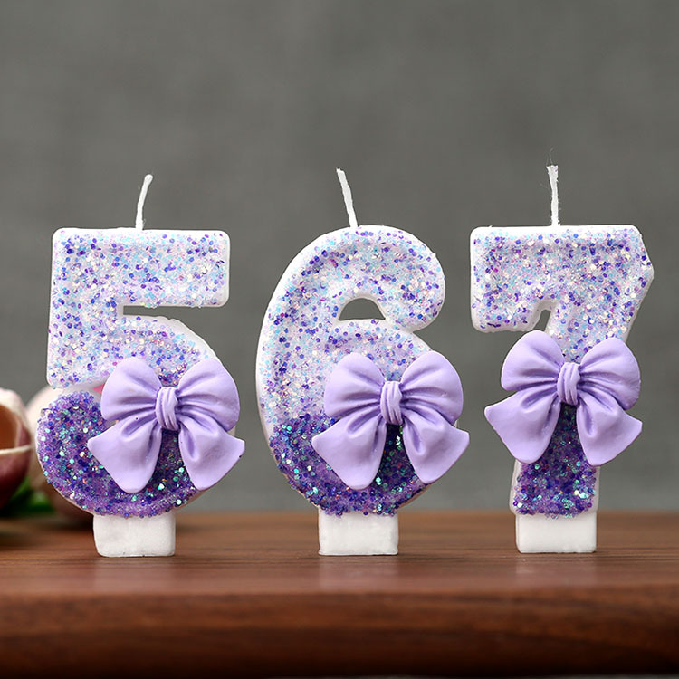 Holiday Candle Set - Vela de Cumpleaños Digital 0-9 con