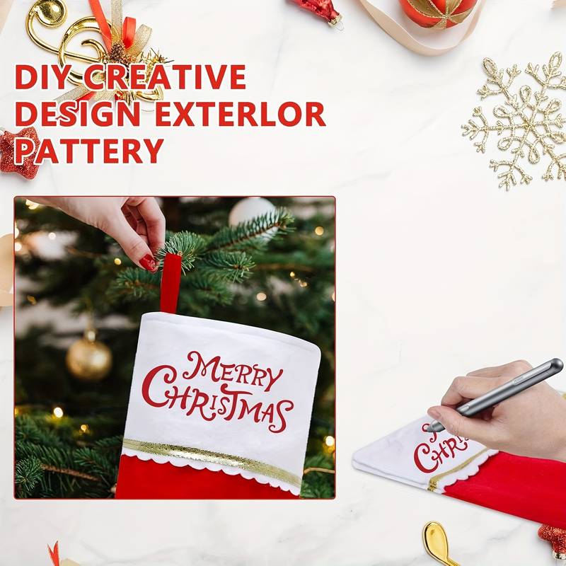 1/3/6 Piezas de Calcetines Nav - Christmas Stocking Hanging reseña y precio