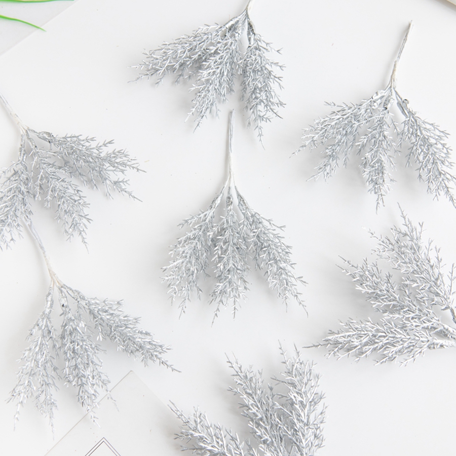 6Pcs plantas artificiales otoñ - Christmas Tree Artificial reseña y precio