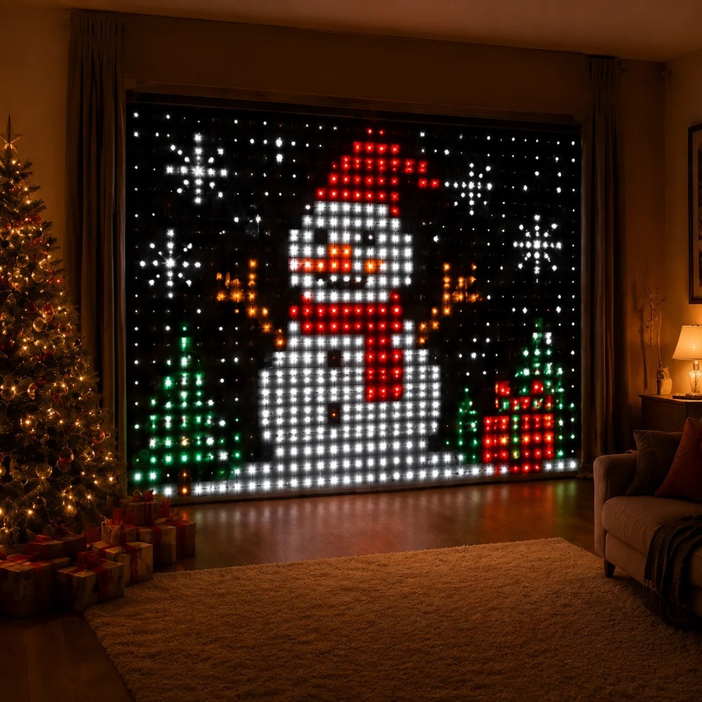 Luces LED de cortina de píxele - Led Fairy String Lights reseña y precio