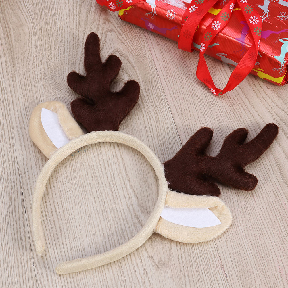 Diadema de cuernos de reno nav - Reindeer Antlers Headband reseña y precio