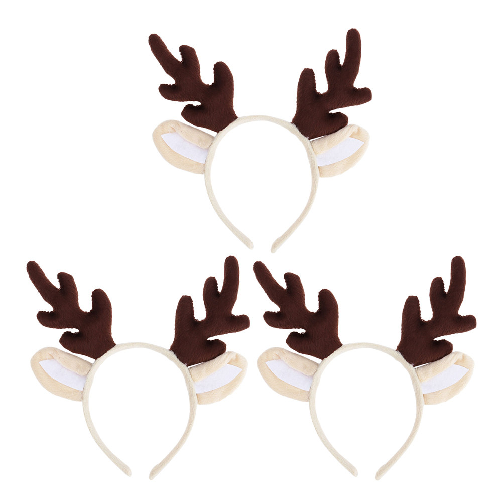 Diadema de cuernos de reno nav - Reindeer Antlers Headband reseña y precio