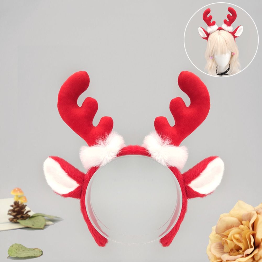 Diadema de Peluche Realista co - Reindeer Antlers Headband reseña y precio