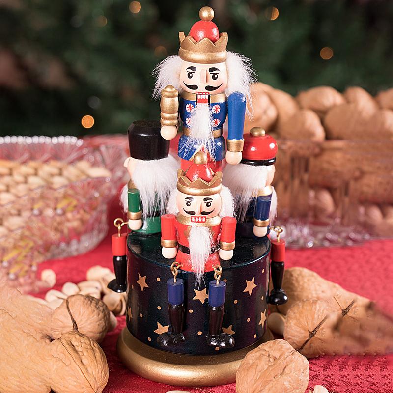 Caja de música navideña divert - Nutcracker Figurine reseña y precio