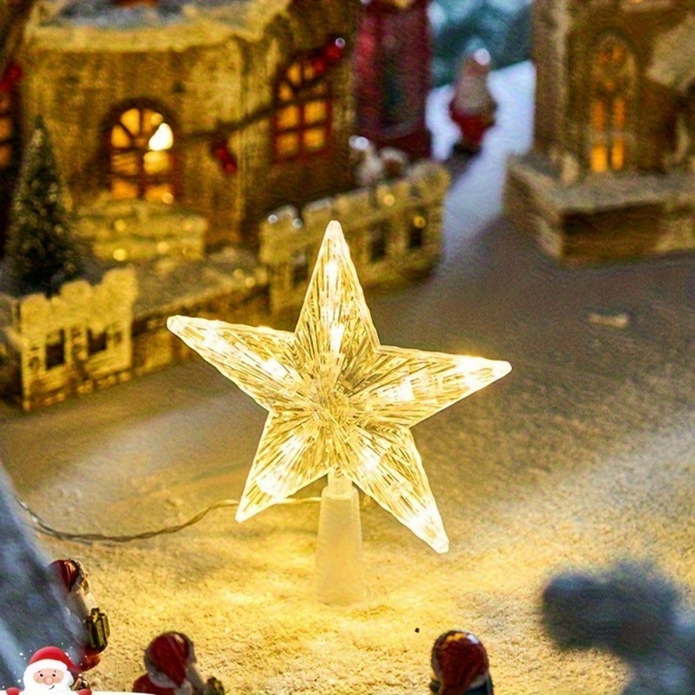 Luz Decorativa Brillante Trans - Star Tree Topper reseña y precio