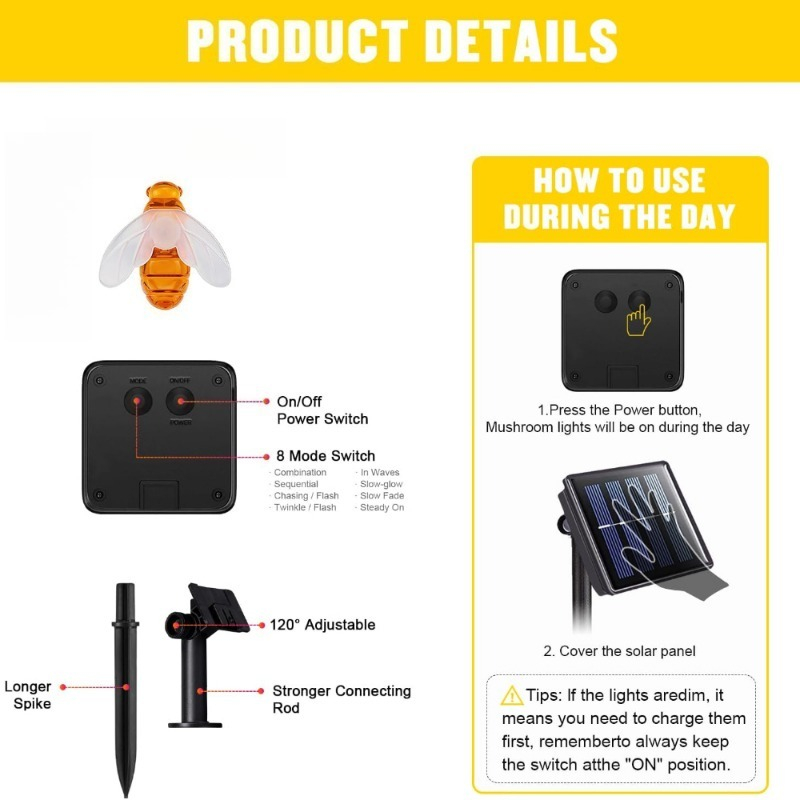 Guirnalda de Luces Solares con - Christmas Lights Outdoor reseña y precio