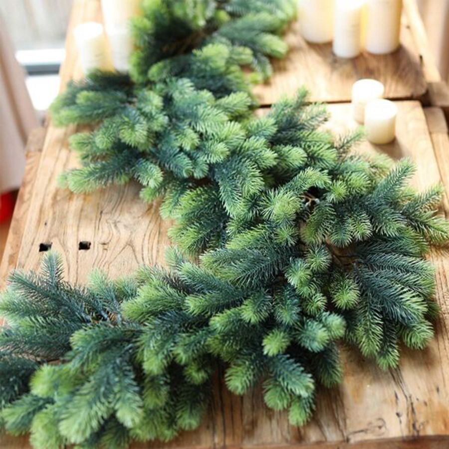 Guirnalda de Ratán con Plantas - Christmas Tree Artificial reseña y precio