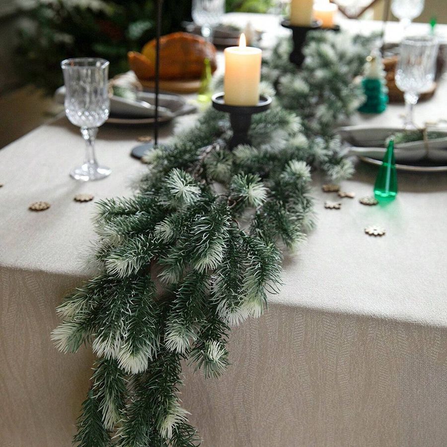 Guirnalda de Ratán con Plantas - Christmas Tree Artificial reseña y precio