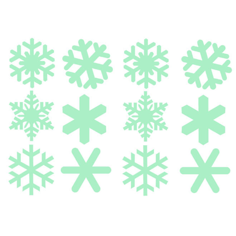 1 Juego de Adhesivos Luminosos - Snowflake Window Decal reseña y precio