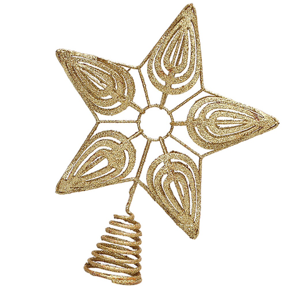 1 pieza de adorno de hierro pa - Star Tree Topper reseña y precio