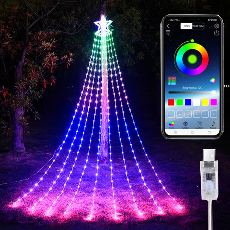 2024 decoraciones navideñas de - Christmas Lights Outdoor reseña y precio
