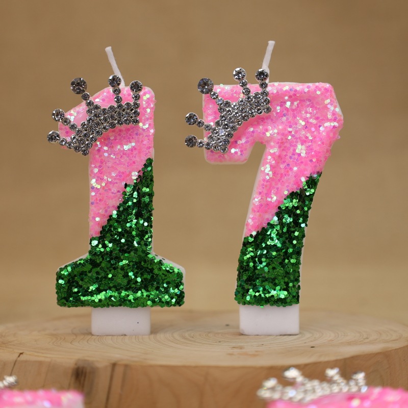 Vela de Cumpleaños con Corona  - Holiday Candle Set reseña y precio