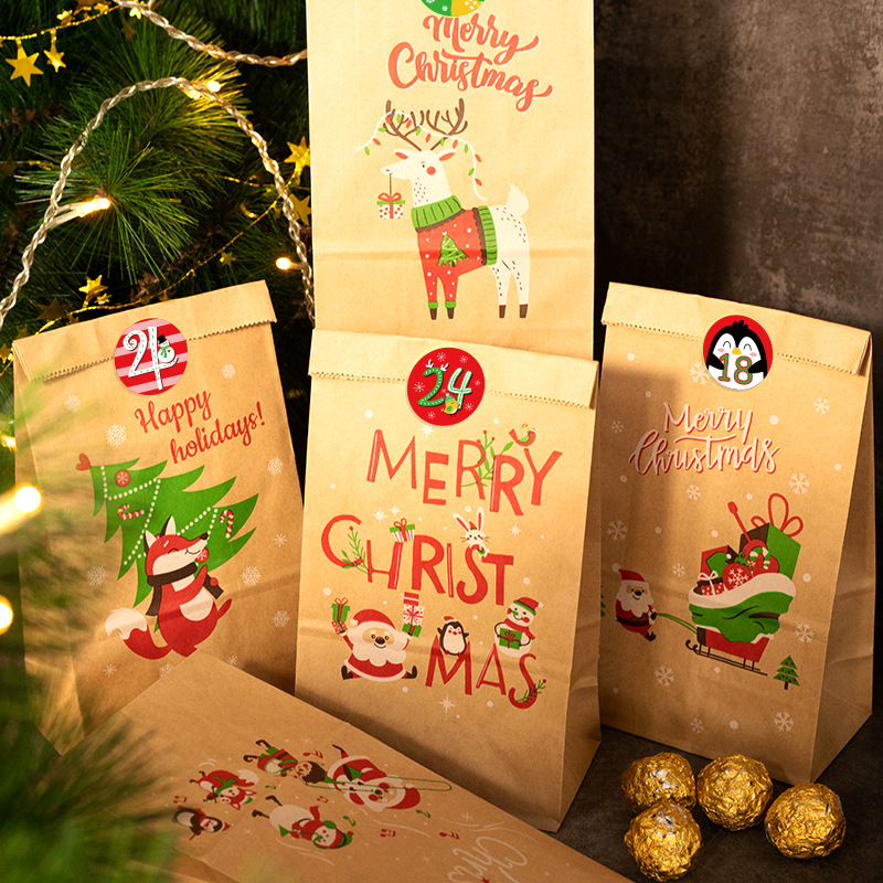 Bolsas de regalo de Navidad, p - Advent Calendar Gift reseña y precio