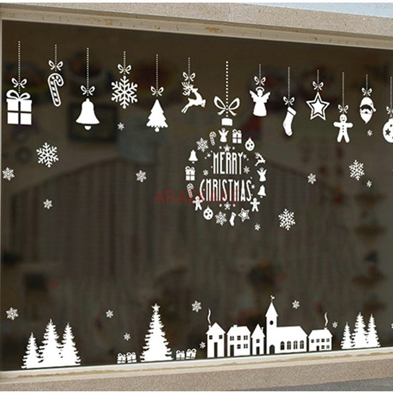 1 adhesivo decorativo de pared - Snowflake Window Decal reseña y precio