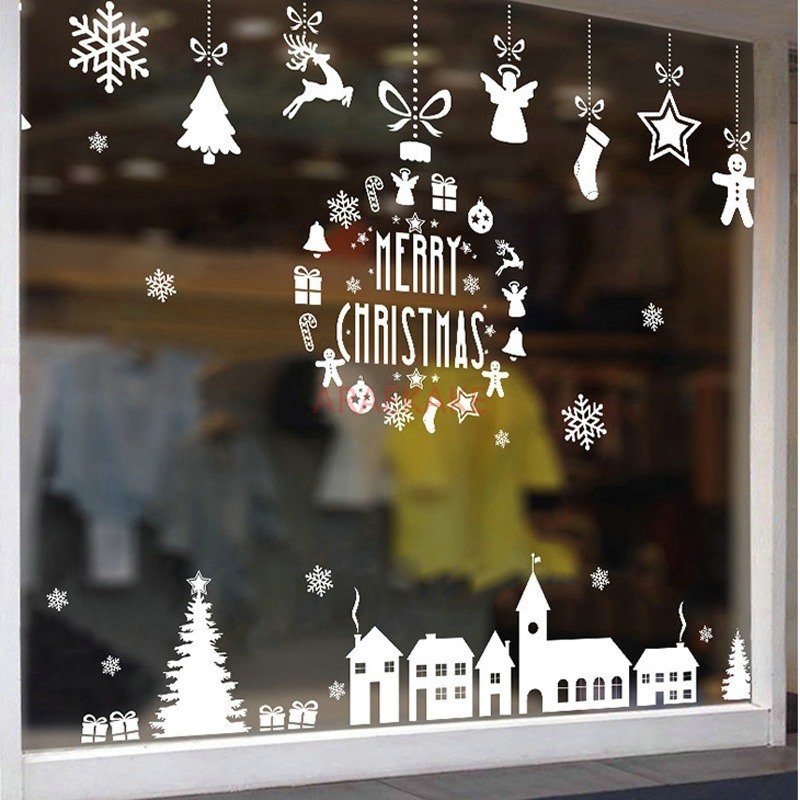 1 adhesivo decorativo de pared - Snowflake Window Decal reseña y precio