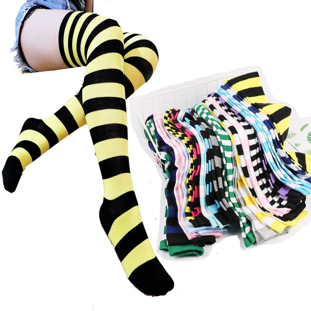 Medias anchas a rayas para muj - Christmas Stocking Hanging reseña y precio