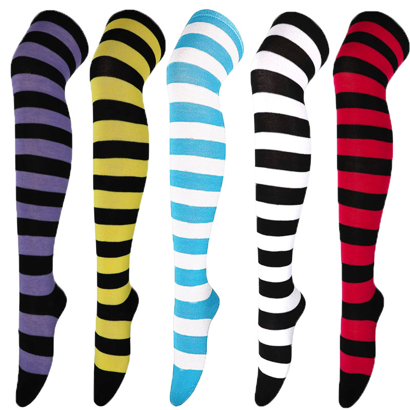 Medias anchas a rayas para muj - Christmas Stocking Hanging reseña y precio